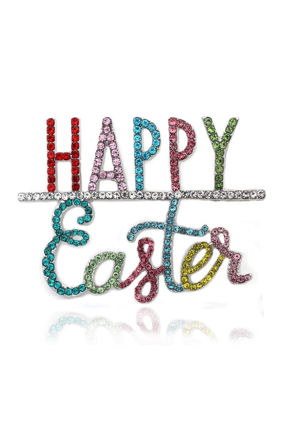 HAPPY EASTER Colorful Brooch Pin Fashion Jewelry
