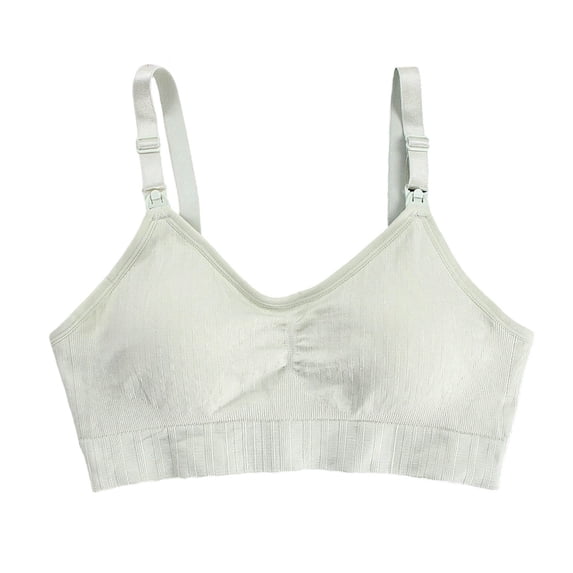 cocolona Bras for Women Solid Color Lightweight Breathable Wireless Basic Adjustable Strap Bras