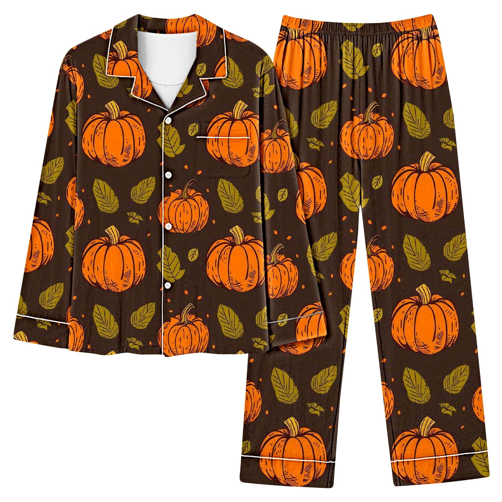 cocolona Halloween Costumes, Womens Halloween Pajamas Sets Casual Long