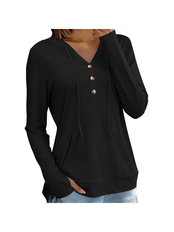 Hooded Sun Shirts Womens UPF 50+ Long Sleeve Drawstring Hoodie Outdoor Hiking Running Workout Tops with Pockets