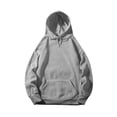 thumbnail image 1 of cocolona Hoodies for Men, Men's Casual Sports Oversized Hooded Sweatshirts Fall Winter Long Sleeve Pullover Tops with Pockets, 1 of 6