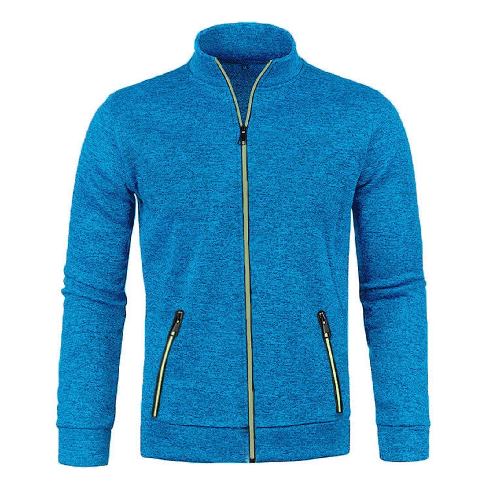 Zip-Up Long Sleeve Sports Jacket