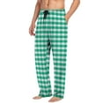 thumbnail image 1 of cocolona Mens Pajama Pants Elastic Waist Drawstring Flannel Pajama Pants Casual Plaid Pajama Pants Lounge Trousers with Pocket, 1 of 6