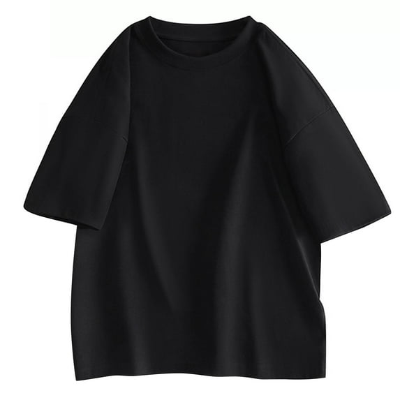 cocolona Mens Summer Short Sleeve Tops Fashion Crew Neck T-Shirts Casual Loose Solid Color Comfy Tees Blouse