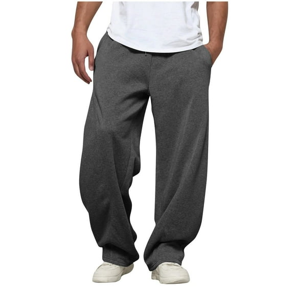 cocolona Mens Sweatpants with Pockets Elastic Waist Drawstring Running Athletic Pants Casual Baggy Sweatpants Jogger for Men