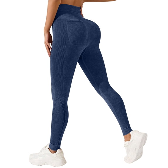 cocolona Summer Casual Butt Lifting Yoga Leggings for Women Elastic Waist Straight Outdoor Hiking Pants