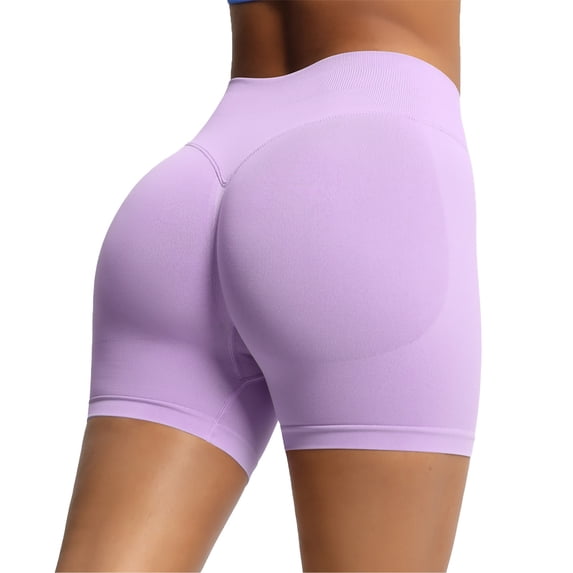 cocolona Summer Casual Slim High Waist Leggings Shorts for Women Breathable Drying Workout Gym Running Yoga Shorts