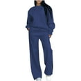 thumbnail image 1 of cocolona Sweatsuits Womens Fall Winter 2 Piece Sets Sweatshirts and Baggy Sweatpants Tracksuits Lounge Sets Two Piece Outfits, 1 of 7
