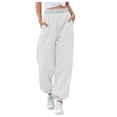 thumbnail image 1 of cocolona Womens Baggy Sweatpants with Pockets Casual Sports Joggers Stretch Comfy Lounge Trousers Sweatpants Joggers for Women, 1 of 6