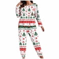 thumbnail image 1 of cocolona Womens Christmas Pajamas Plus Size Long Sleeve Tops and Jogger Pants 2 Piece Lounge Outfits Sleepwear Loungewear Home Set, 1 of 6