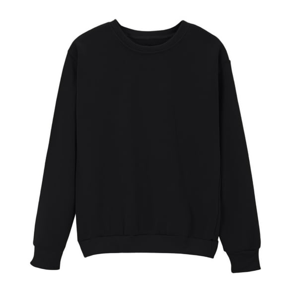 cocolona Womens Crewneck Sweatshirts Fall Long Sleeve Shirts Fashion Solid Loose Pullover Tops Casual Blouses