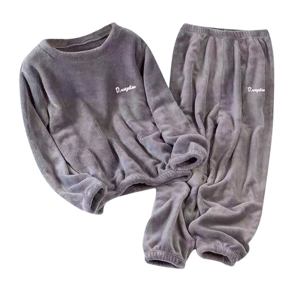 cocolona Womens Flannel Pajamas Sets Fall Winter Soft Warm Sleepwear 2 Piece Fleece Pajamas Sets Lounge Outfits