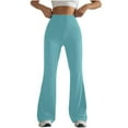 thumbnail image 1 of cocolona Womens Flare Pants Stretchy Soft Workout Running Gym Yoga Pants Leggings for Women, 1 of 6