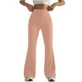 thumbnail image 1 of cocolona Womens Flare Pants Stretchy Soft Workout Running Gym Yoga Pants Leggings for Women, 1 of 6