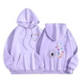 thumbnail image 1 of cocolona Womens Graphic Hoodie 2025 Fall Casual Long Sleeve Hooded Sweatshirts Loose Comfy Pullover Tops with Pockets, 1 of 5