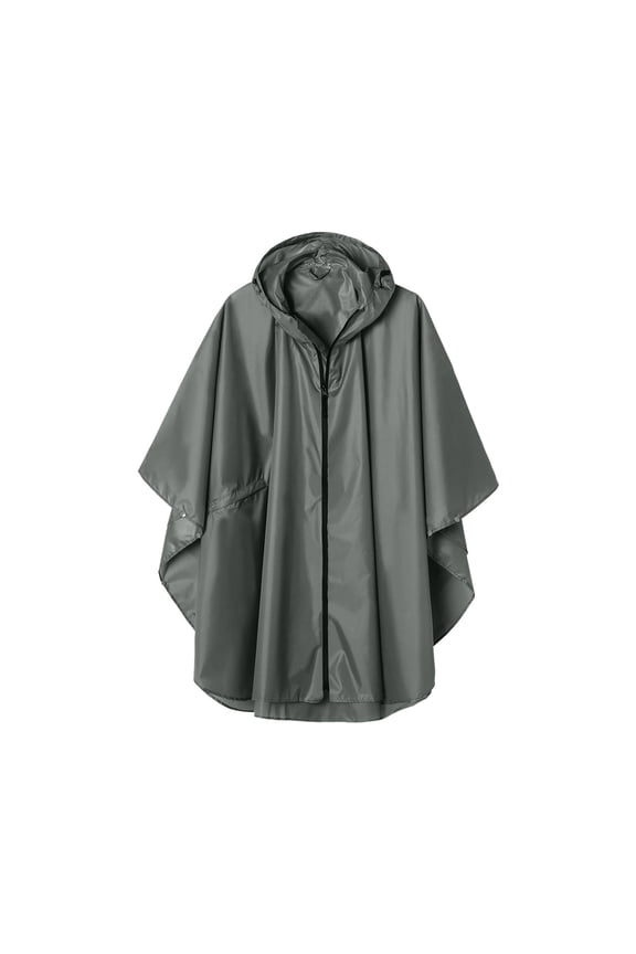 Womens Hooded Rain Jacket Waterproof Lightweight Raincoat Outdoor Hiking Rain Jacket with Pockets