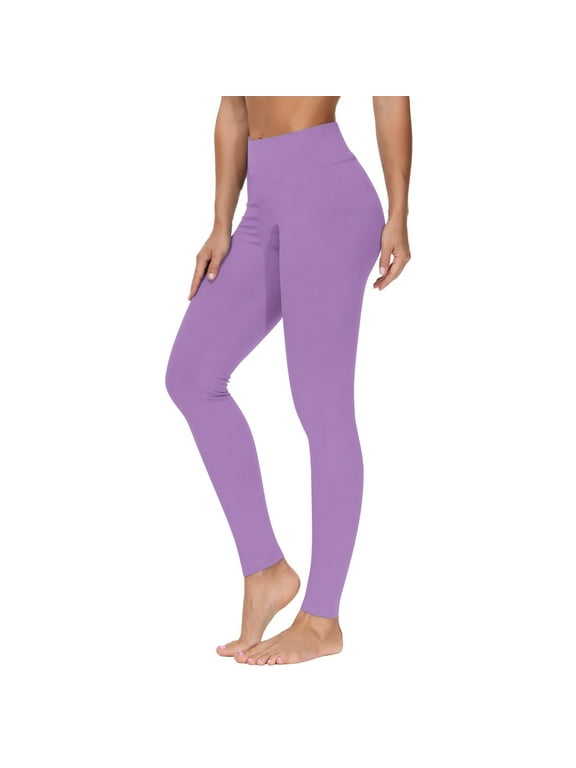 Womens Leggings Fashion Casual Solid Stretchy Comfy Running Workout Gym Yoga Pants