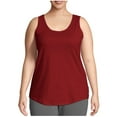 thumbnail image 1 of cocolona Womens Plus Size Summer Tank Tops Crew Neck Sleeveless Workout Shirts Casual Loose Solid Color Tops, 1 of 6