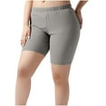 thumbnail image 1 of cocolona Womens Plus Size Yoga Shorts Elastic Waist Stretch Gym Workout Running Shorts Yoga Leggings, 1 of 4