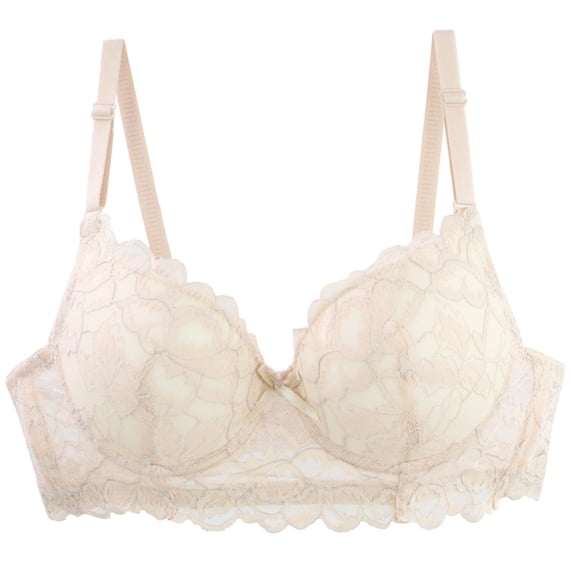 cocolona Womens Push Up Lace Bras Soft Padded Underwire Plunge Lift Up Bras