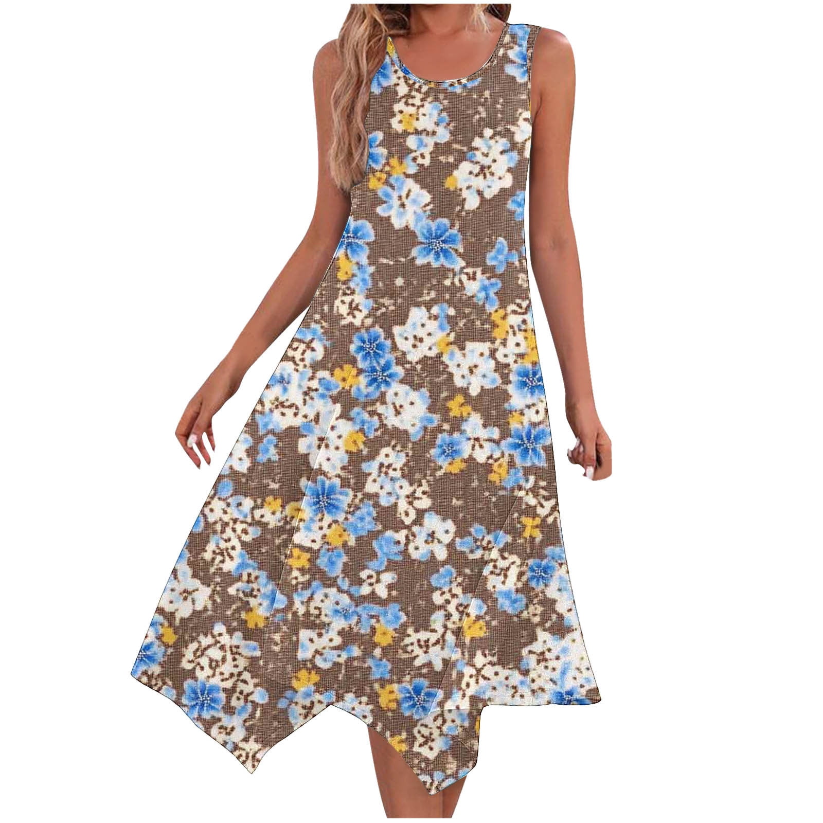 Melisa Boho Flare-Sleeved Summer Dress