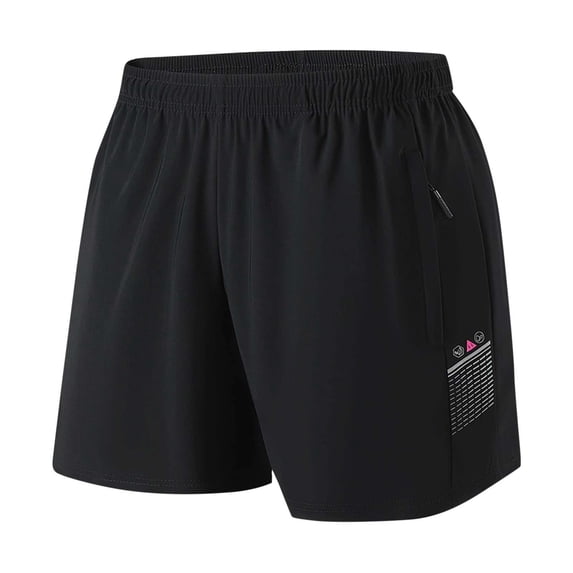 cocolona Womens Summer Casual Loose Plus Size Shorts Solid Color Elastic Waist Workout Lounge Shorts with Pocket
