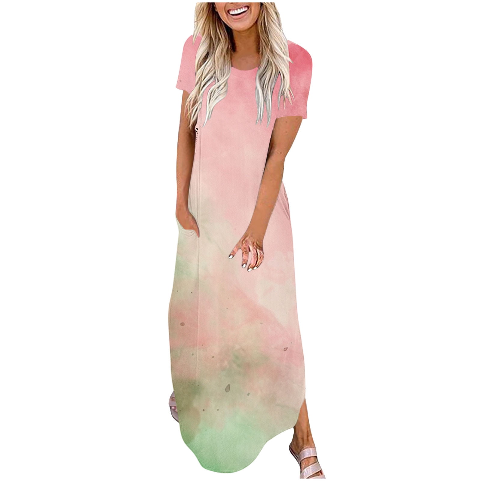 sachin and babi light blue dress ROSE PRINT SMOCKED OFF THE SHOULDER MAXI DRESS. MADE IN ITALY main image 0