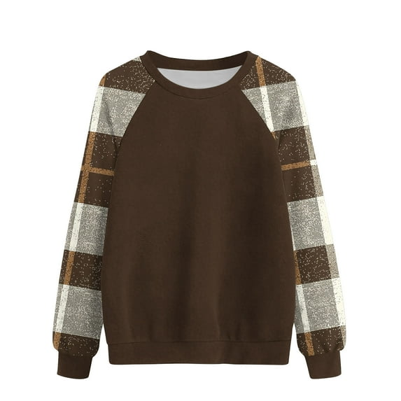 cocolona Womens Sweatshirts Fall Crewneck Long Sleeve Shirts Fashion Casual Loose Pullover Tops