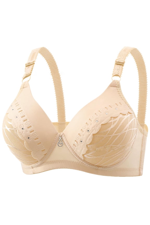 Womens Wireless Bras Lightweight Stretch Push Up Bras Comfy Mesh Breathable Everyday Bras