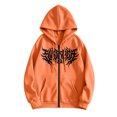 thumbnail image 1 of cocolona Zip Up Hoodie Mens Long Sleeve Drawstring Sweatshirt Fall Winter Fashion Casual Hooded Jacket Print Tops, 1 of 5