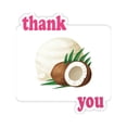 thumbnail image 1 of coconut ice popsicles Thank You Stickers Quote Grateful, 1 of 3