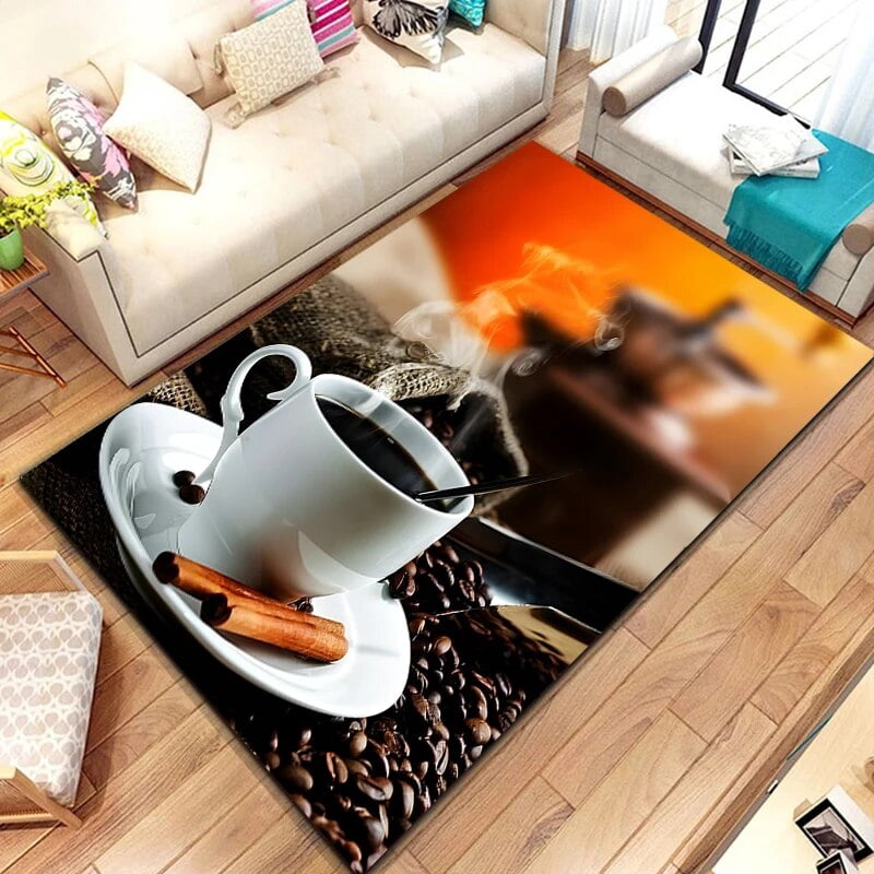 coffee Large Carpet Living Room Home Decor Sofa Table Rug Anti Slip