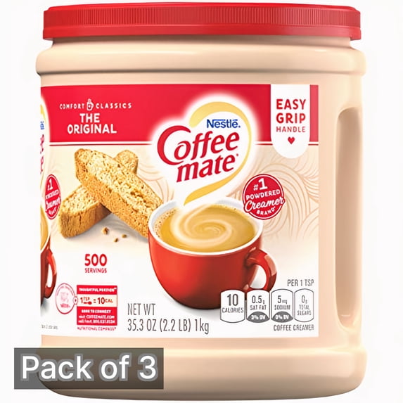 coffee-mate original powder coffee creamer 35.30 oz 3 pack