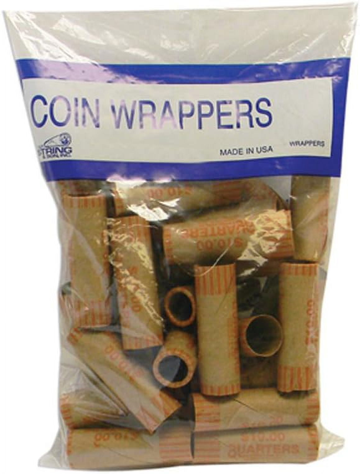 coin wrappers for quarters