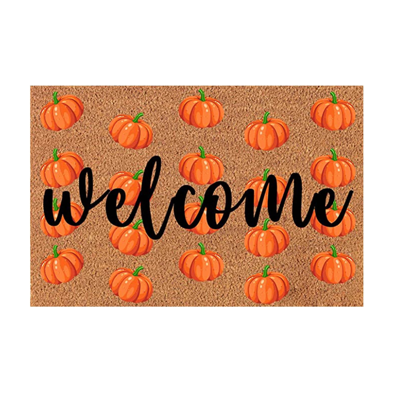 coir doormat front door mat outdoor summer funny Fall Thanksgiving