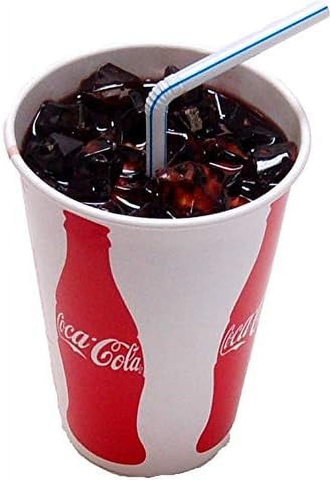 cola soda with ice paper cup fake drink