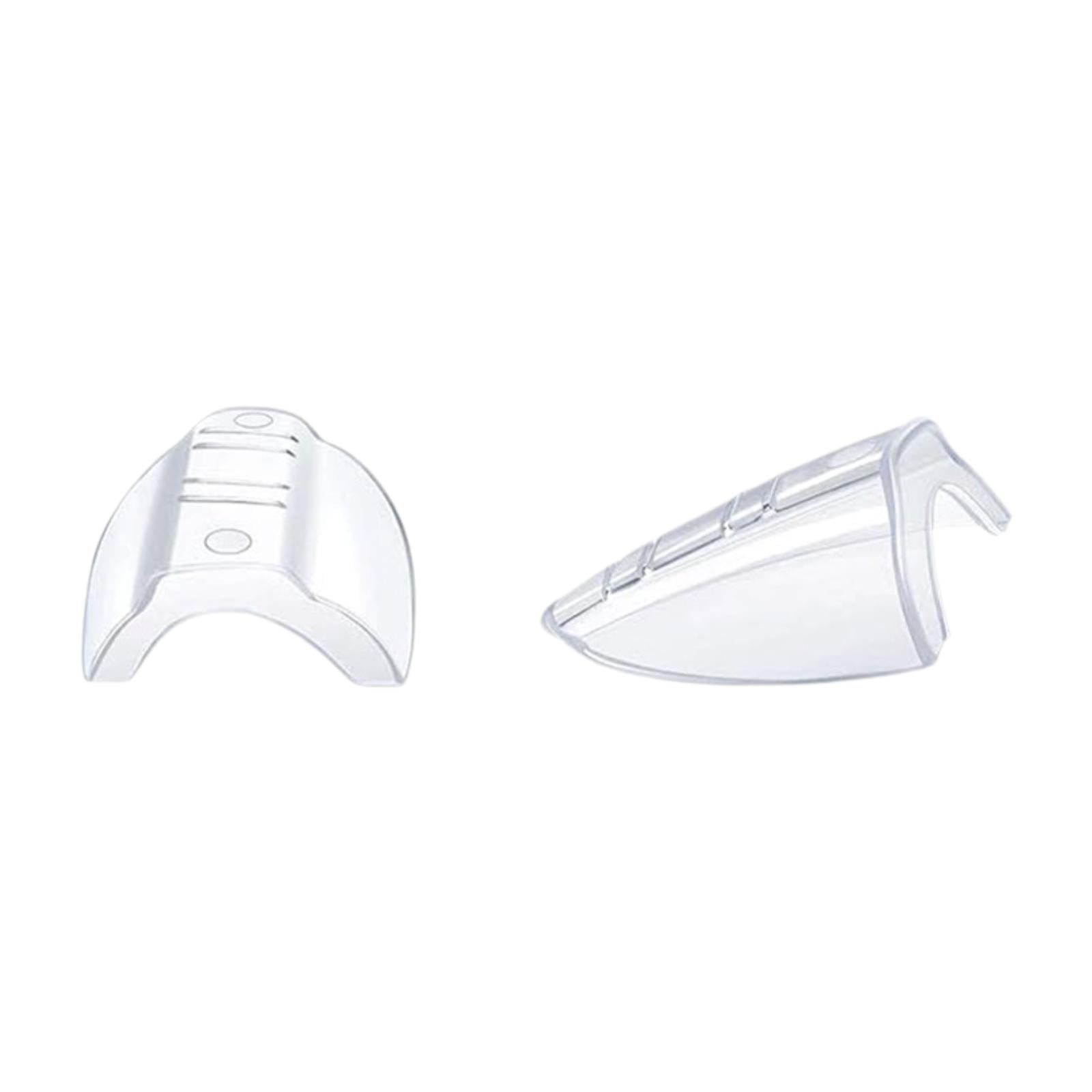 Soft TPU Glasses Side Covers – 1 Pair, Splash & Dust Protection For Small To Large Eyeglasses (Easy Snap-On)