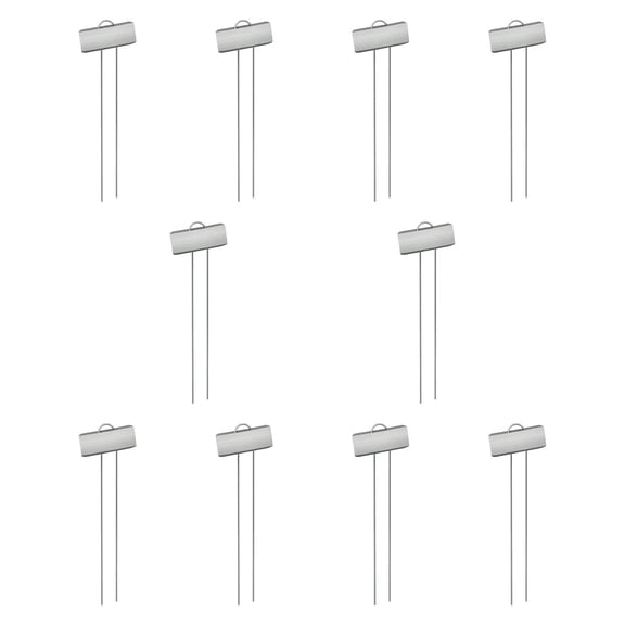 colaxi 10PCs Plant Markings Plants of Seedling Authorities Easy to Use Rustproof Reusable Plant Sticks Plant Category for Vegetables