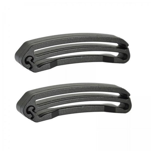 colaxi 2x2Pcs Ending Clip Strap Buckle Strap Belt End Clip Adjuster L
