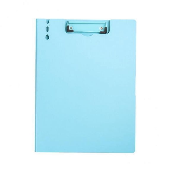colaxi 2xFile Folders File Organizer Frosted Multifunctional A4 Clipboard for School Vertical Green