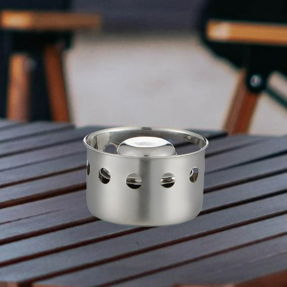 colaxi Alcohol Burner Spirit Burner Large Capacity of Compact Stable Lamp Oven Alcohol for BBQ Camping Picnic Inside Outdoors Outdoors
