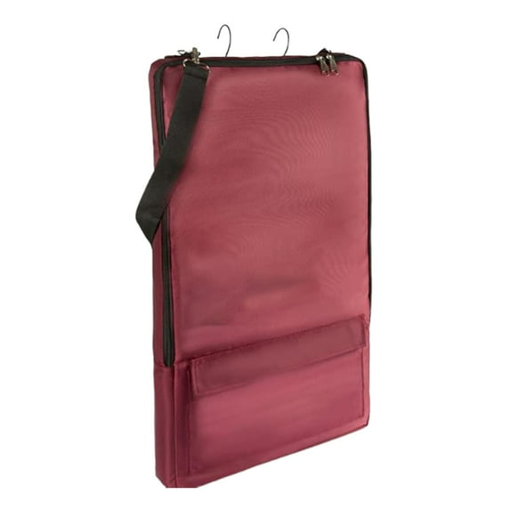 colaxi Bridle Bag ,Horse Tack Carry Bag, Sturdy Spacious Organizer Bridle/Halter Bag with 3 Prong Tack Rack for Bits Halters Harness red