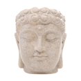 thumbnail image 1 of colaxi Buddha Head Figurine Flower Pot Desktop Ornament Plant Container for Indoor Outdoor Desk Bedroom Home Decor Housewarming Gift A, 1 of 9