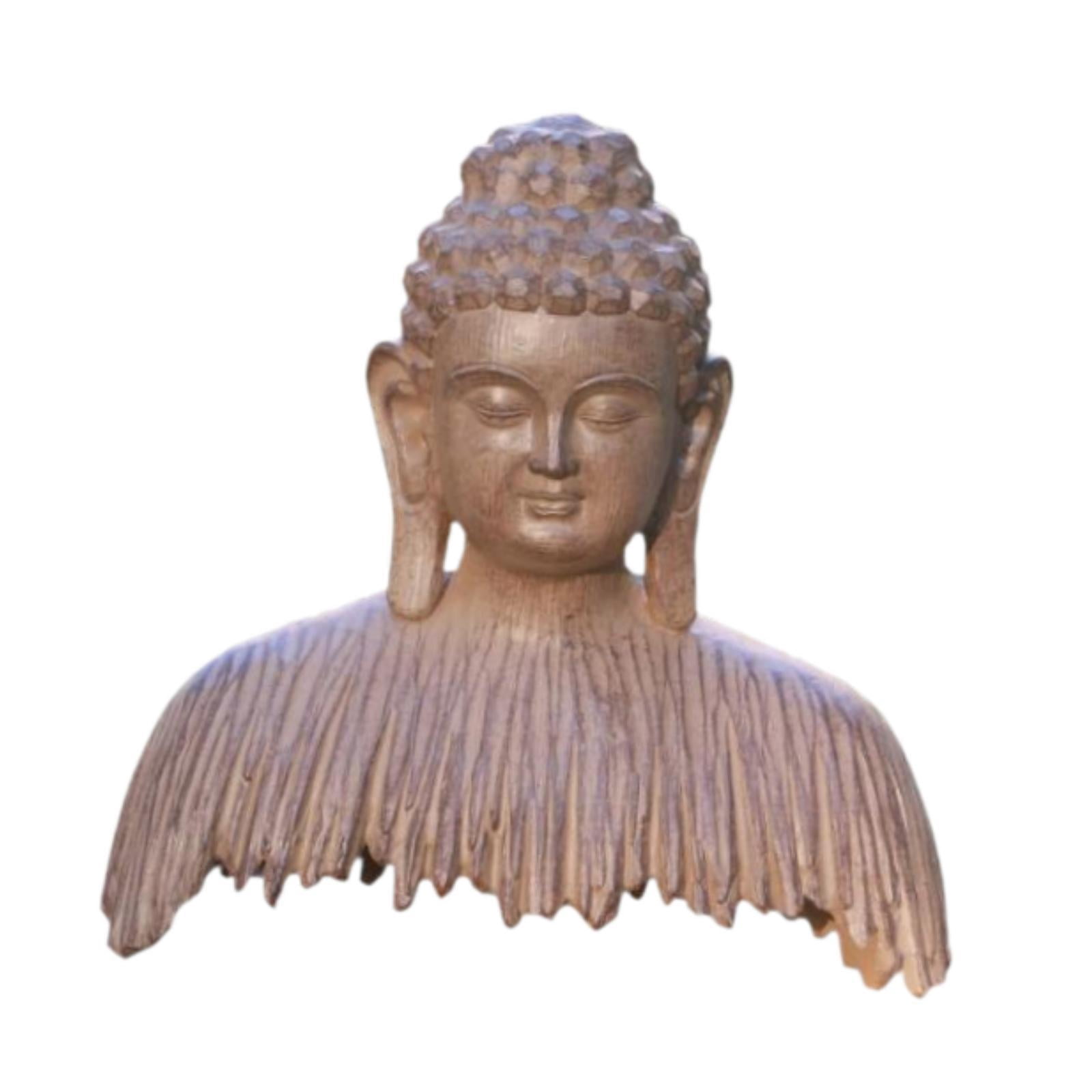 colaxi Buddha of The Statue of The Statue of The Resin Desktop Garden, Figure of Buddha, Decorative Sculpture for The Shelf of The Porch Cabinet