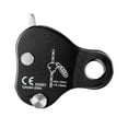 thumbnail image 1 of colaxi Climbing Rope Grab Falling Arrester Belay Rope Equipment Protection Adjuster for Outdoor Rappelling Expedition Mountaineering Black, 1 of 10