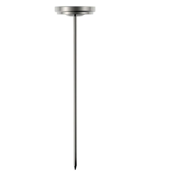 colaxi Compost Floor -Thermometer Professional 200 -mm Handle Easy to Read in The Garden Tool Stainless Steel for Outdoor Garden Floor Outdoors