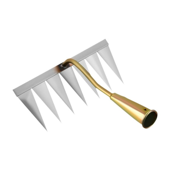 colaxi Detachable Gardening Hand er Tool Puller Tool Manganese Steel, ing Rake, Manual er Claw for Garden , 7 Tines