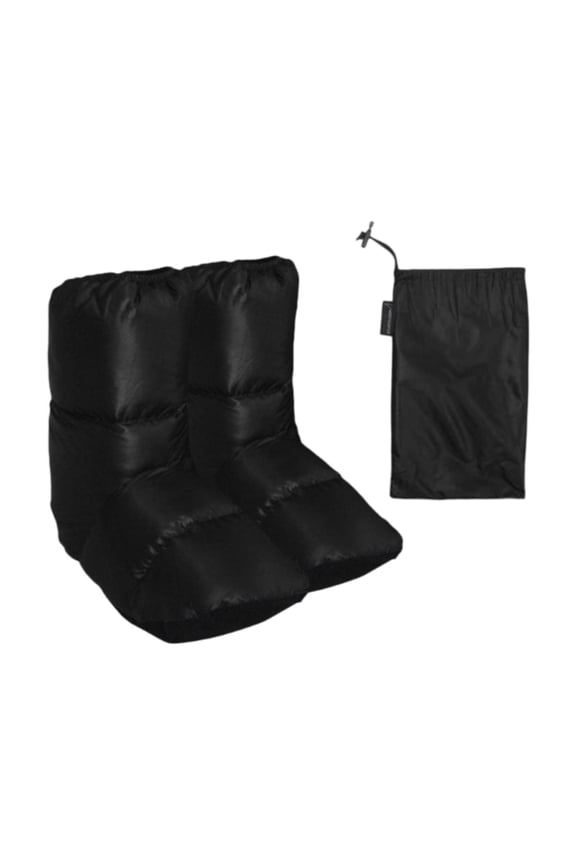 Down Booties Warm Socks Down Booties Footwear Foot Warmer Cover Foot Down Slippers Down Socks for Indoor Climbing Backpacking M