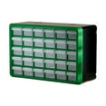 thumbnail image 1 of colaxi Drawer Storage Cabinet Compartment Organizer Multi Grid Wall Mounted Sorting Box Multifunctional Garage Organization for Room Green 30 small grid, 1 of 9