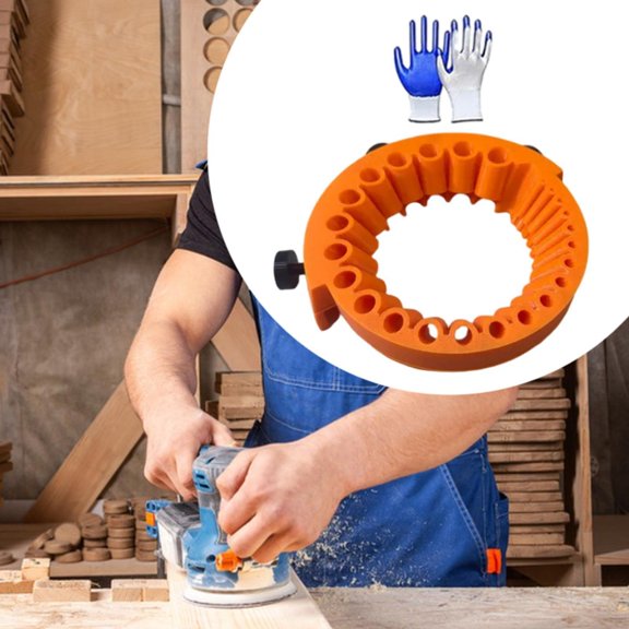 colaxi Drill Sharpener Accessories Easy to Install Multifunctional Replacement Drill Sharpening Guide Tool Drill Grinding Attachment